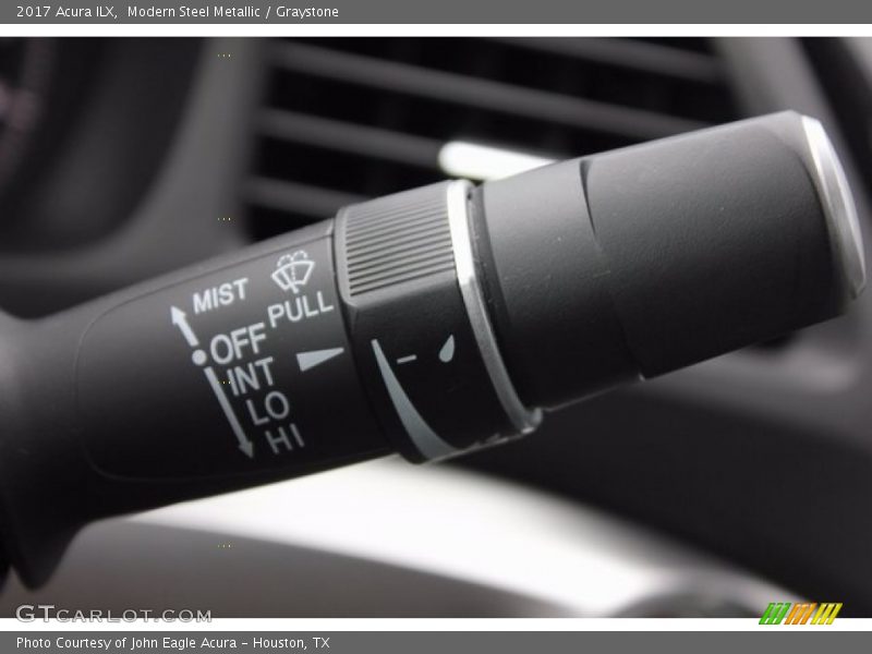 Modern Steel Metallic / Graystone 2017 Acura ILX