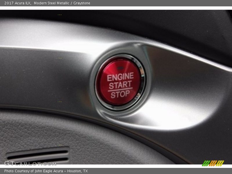 Modern Steel Metallic / Graystone 2017 Acura ILX