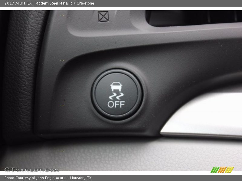Modern Steel Metallic / Graystone 2017 Acura ILX