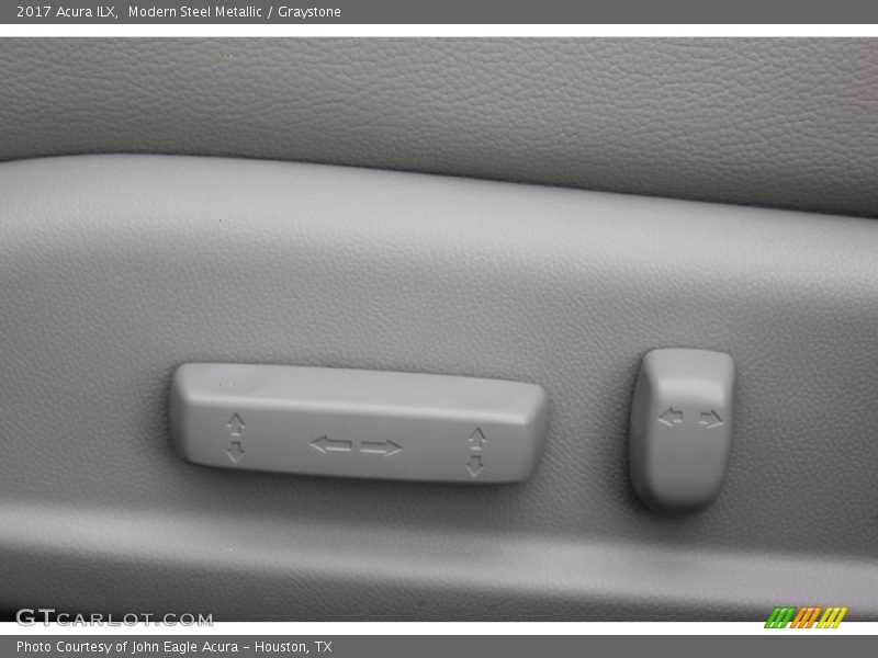 Modern Steel Metallic / Graystone 2017 Acura ILX