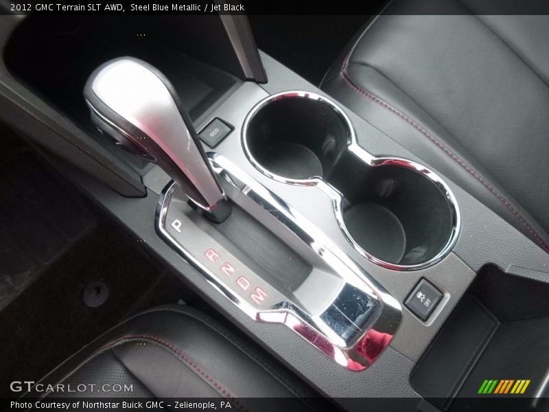 Steel Blue Metallic / Jet Black 2012 GMC Terrain SLT AWD