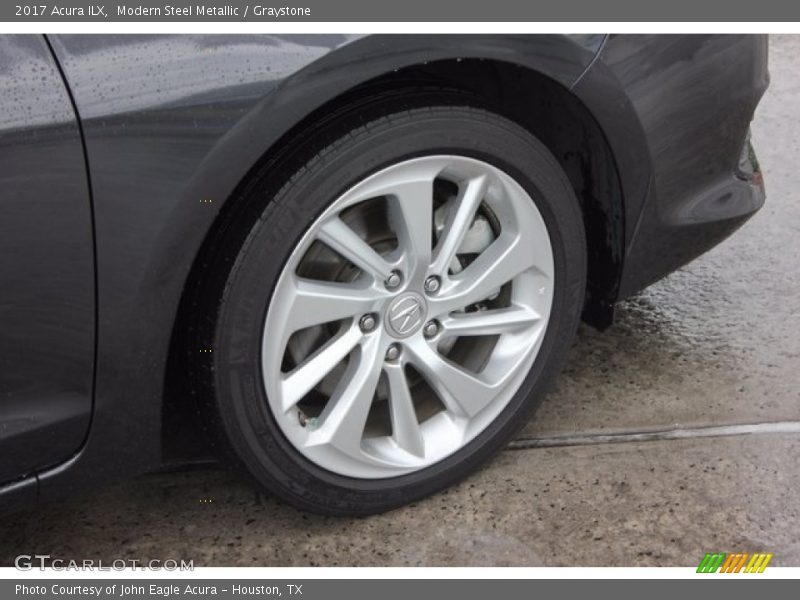 Modern Steel Metallic / Graystone 2017 Acura ILX