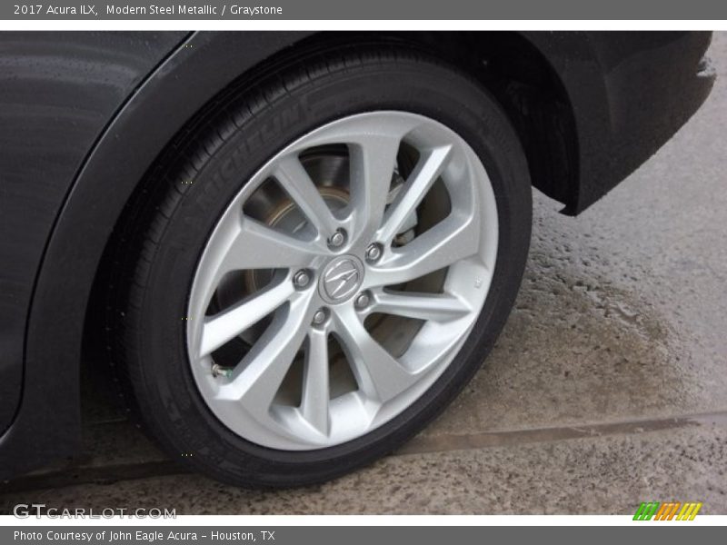 Modern Steel Metallic / Graystone 2017 Acura ILX