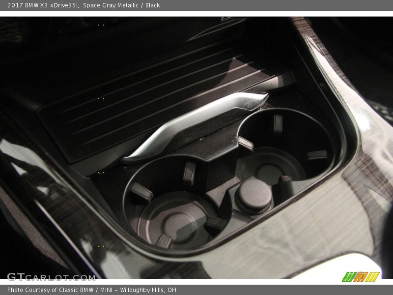 Space Gray Metallic / Black 2017 BMW X3 xDrive35i