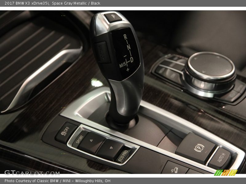 Space Gray Metallic / Black 2017 BMW X3 xDrive35i