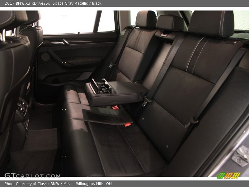 Space Gray Metallic / Black 2017 BMW X3 xDrive35i
