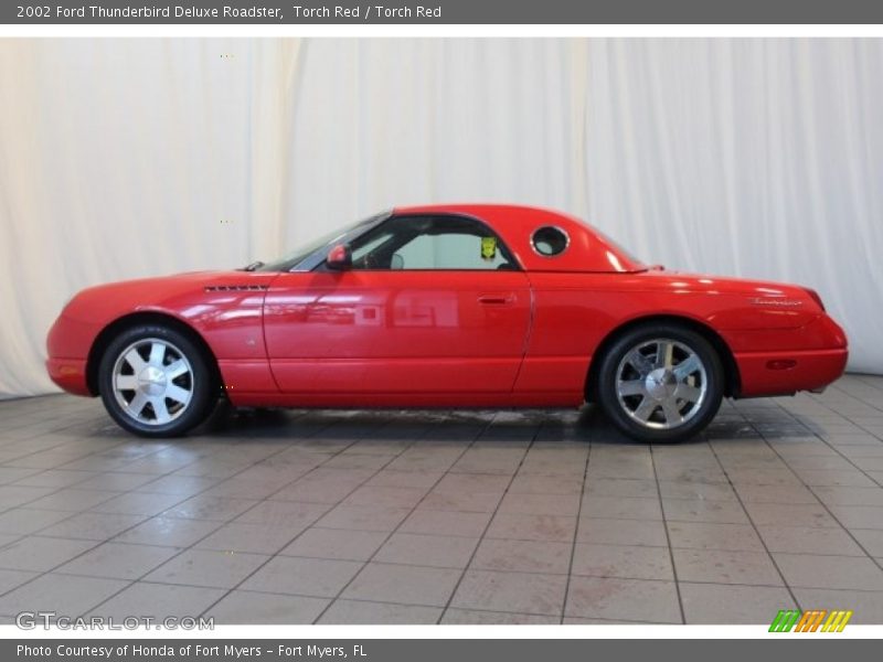 Torch Red / Torch Red 2002 Ford Thunderbird Deluxe Roadster