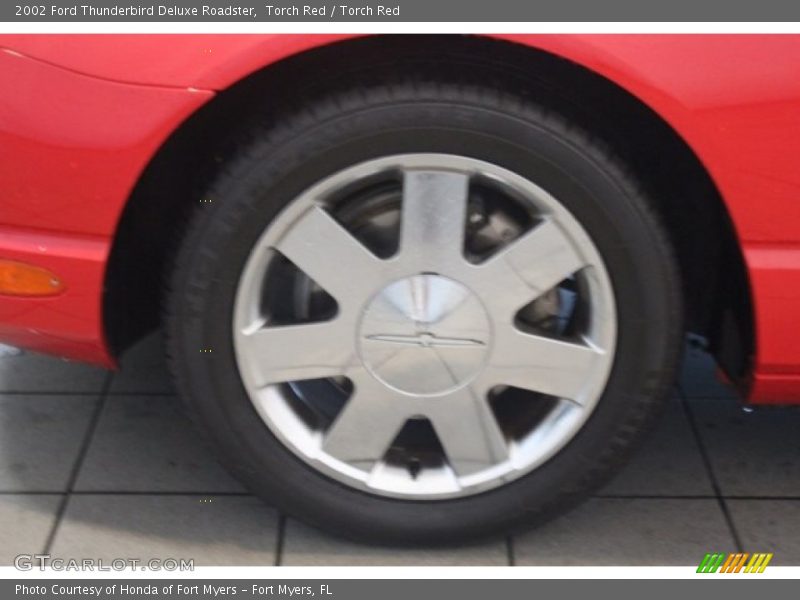 Torch Red / Torch Red 2002 Ford Thunderbird Deluxe Roadster