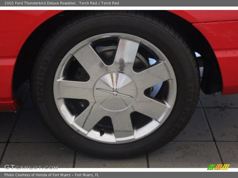 Torch Red / Torch Red 2002 Ford Thunderbird Deluxe Roadster