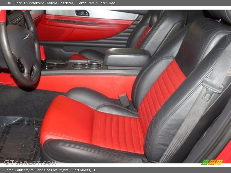 Torch Red / Torch Red 2002 Ford Thunderbird Deluxe Roadster