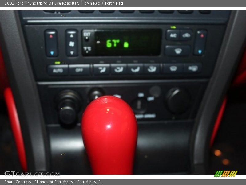 Torch Red / Torch Red 2002 Ford Thunderbird Deluxe Roadster