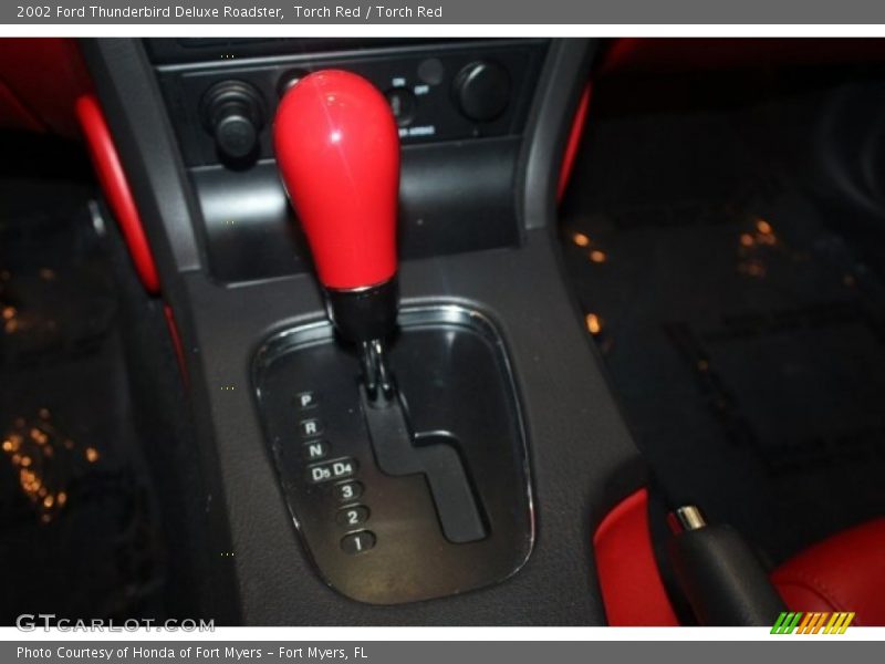 Torch Red / Torch Red 2002 Ford Thunderbird Deluxe Roadster