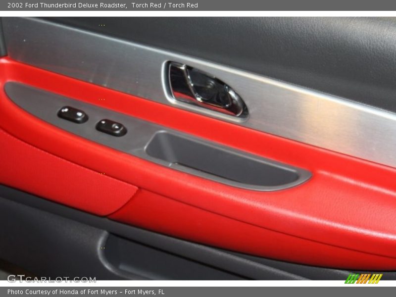 Torch Red / Torch Red 2002 Ford Thunderbird Deluxe Roadster