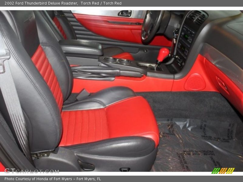 Torch Red / Torch Red 2002 Ford Thunderbird Deluxe Roadster