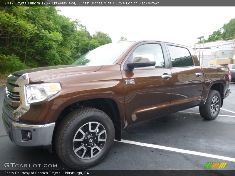Front 3/4 View of 2017 Tundra 1794 CrewMax 4x4