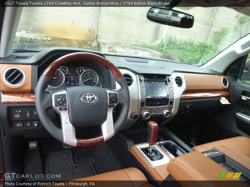  2017 Tundra 1794 CrewMax 4x4 1794 Edition Black/Brown Interior