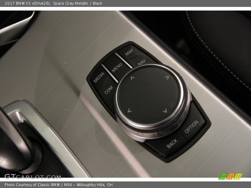 Space Gray Metallic / Black 2017 BMW X3 xDrive28i
