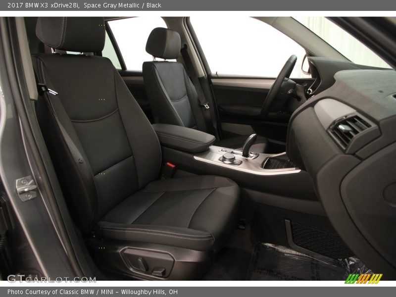 Space Gray Metallic / Black 2017 BMW X3 xDrive28i