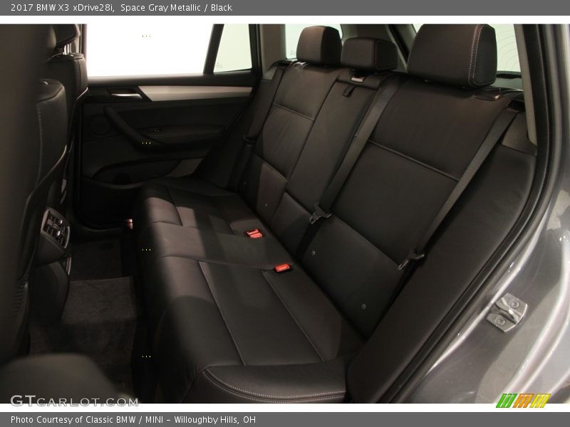 Space Gray Metallic / Black 2017 BMW X3 xDrive28i