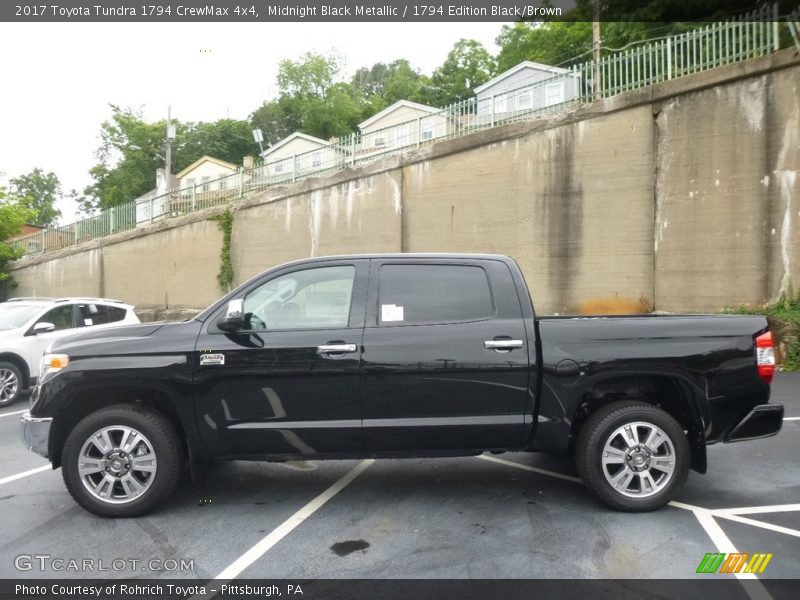  2017 Tundra 1794 CrewMax 4x4 Midnight Black Metallic