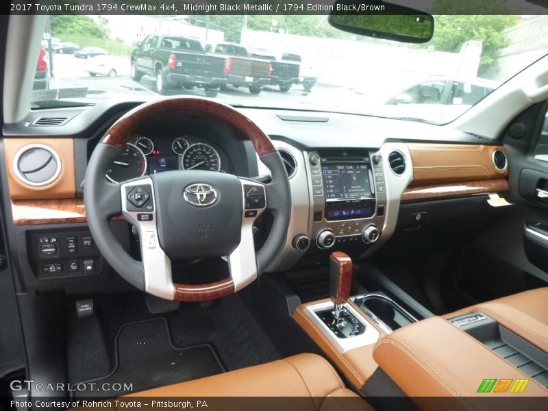  2017 Tundra 1794 CrewMax 4x4 1794 Edition Black/Brown Interior