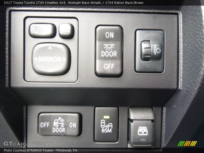 Controls of 2017 Tundra 1794 CrewMax 4x4
