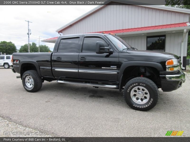 Onyx Black / Dark Pewter 2006 GMC Sierra 2500HD SLT Crew Cab 4x4