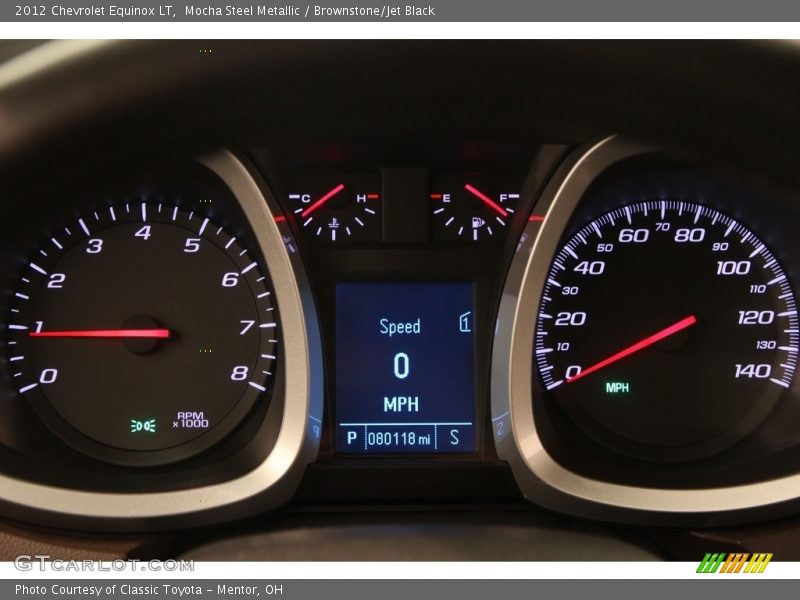 Mocha Steel Metallic / Brownstone/Jet Black 2012 Chevrolet Equinox LT