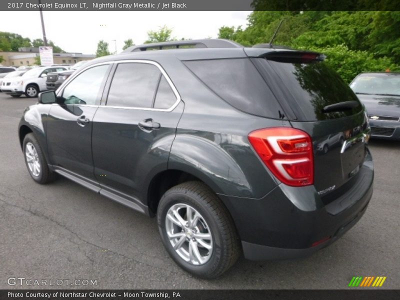 Nightfall Gray Metallic / Jet Black 2017 Chevrolet Equinox LT