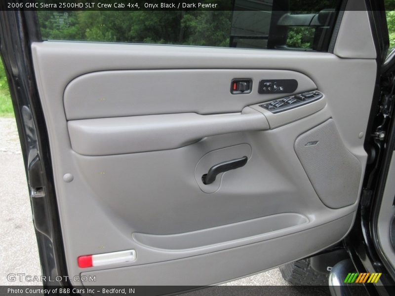 Onyx Black / Dark Pewter 2006 GMC Sierra 2500HD SLT Crew Cab 4x4