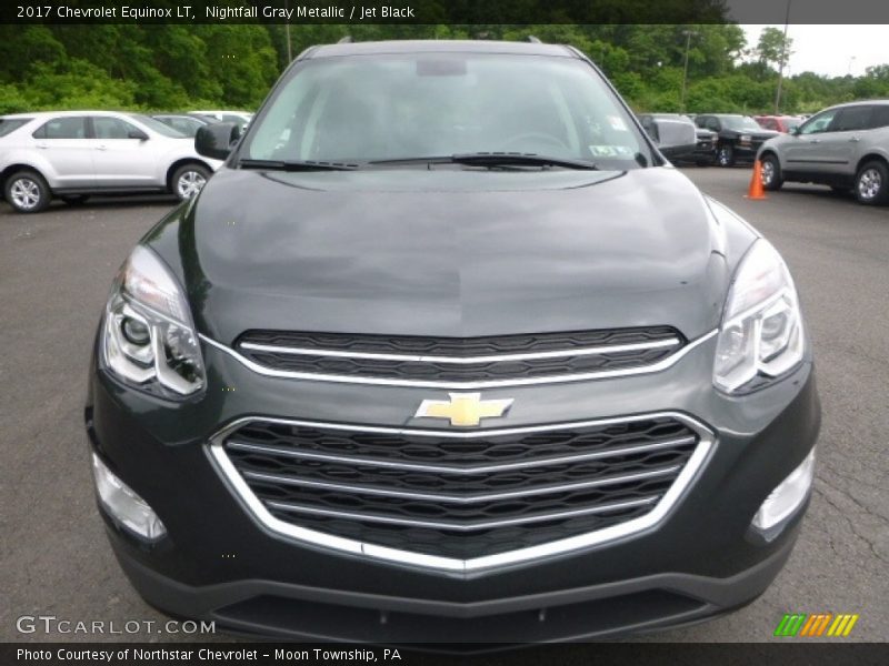 Nightfall Gray Metallic / Jet Black 2017 Chevrolet Equinox LT