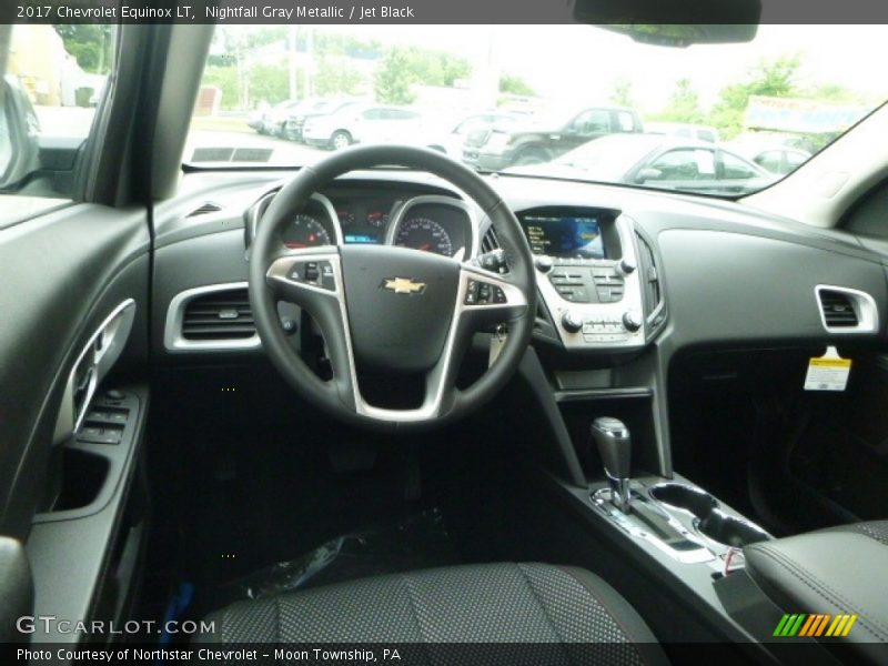 Nightfall Gray Metallic / Jet Black 2017 Chevrolet Equinox LT
