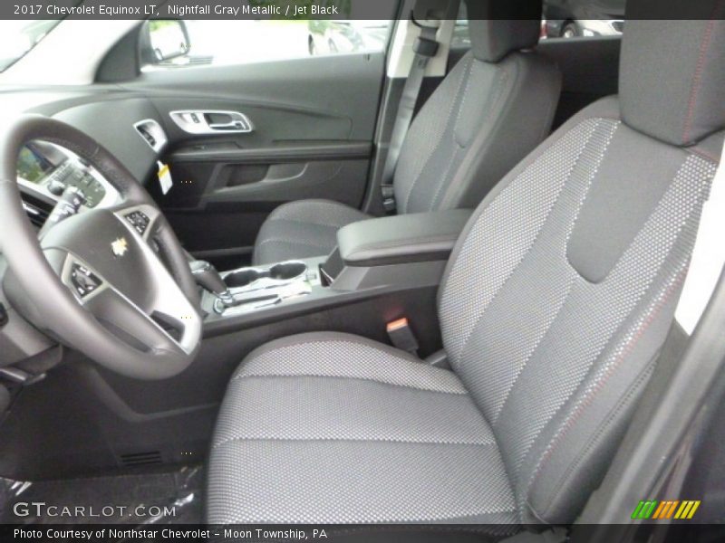 Nightfall Gray Metallic / Jet Black 2017 Chevrolet Equinox LT