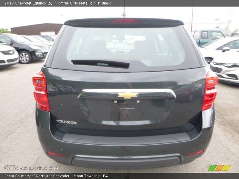 Nightfall Gray Metallic / Jet Black 2017 Chevrolet Equinox LS