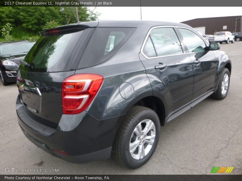 Nightfall Gray Metallic / Jet Black 2017 Chevrolet Equinox LS