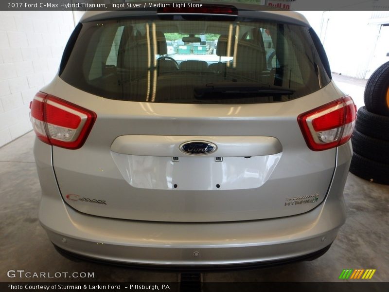 Ingot Silver / Medium Light Stone 2017 Ford C-Max Hybrid Titanium