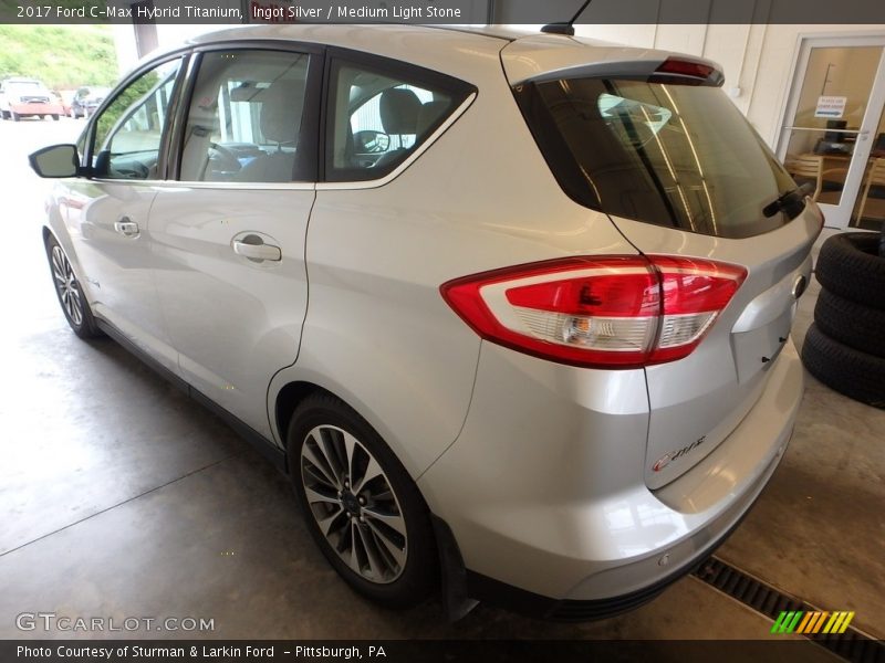 Ingot Silver / Medium Light Stone 2017 Ford C-Max Hybrid Titanium