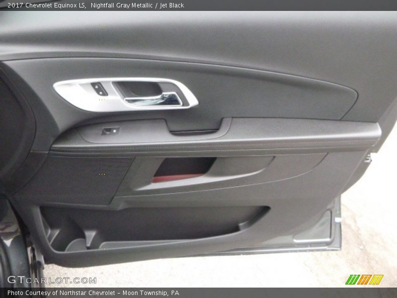 Nightfall Gray Metallic / Jet Black 2017 Chevrolet Equinox LS