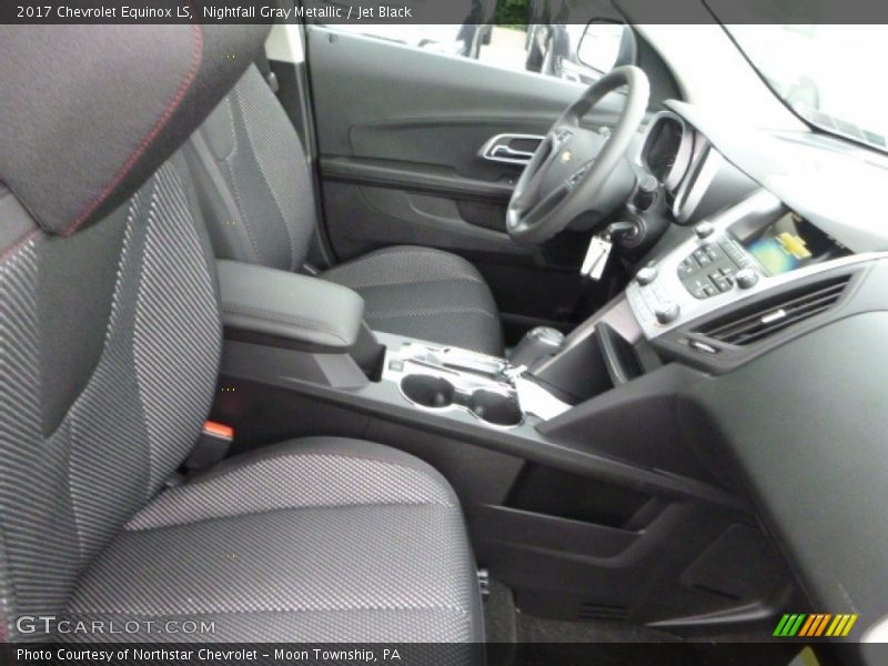 Nightfall Gray Metallic / Jet Black 2017 Chevrolet Equinox LS