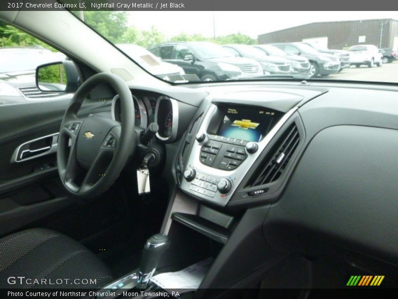 Nightfall Gray Metallic / Jet Black 2017 Chevrolet Equinox LS