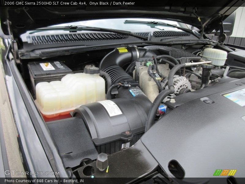 Onyx Black / Dark Pewter 2006 GMC Sierra 2500HD SLT Crew Cab 4x4