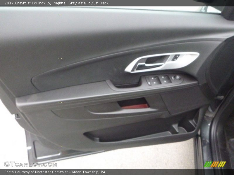 Nightfall Gray Metallic / Jet Black 2017 Chevrolet Equinox LS