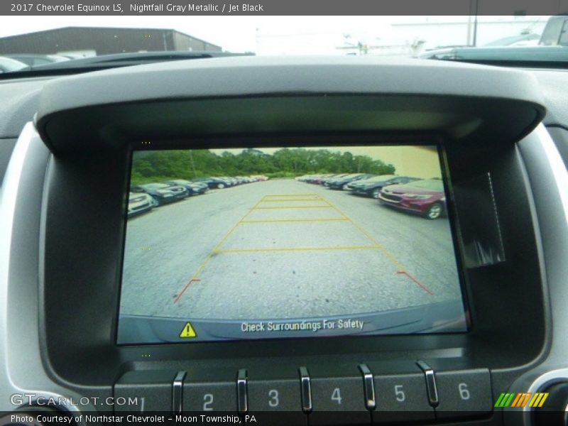 Nightfall Gray Metallic / Jet Black 2017 Chevrolet Equinox LS