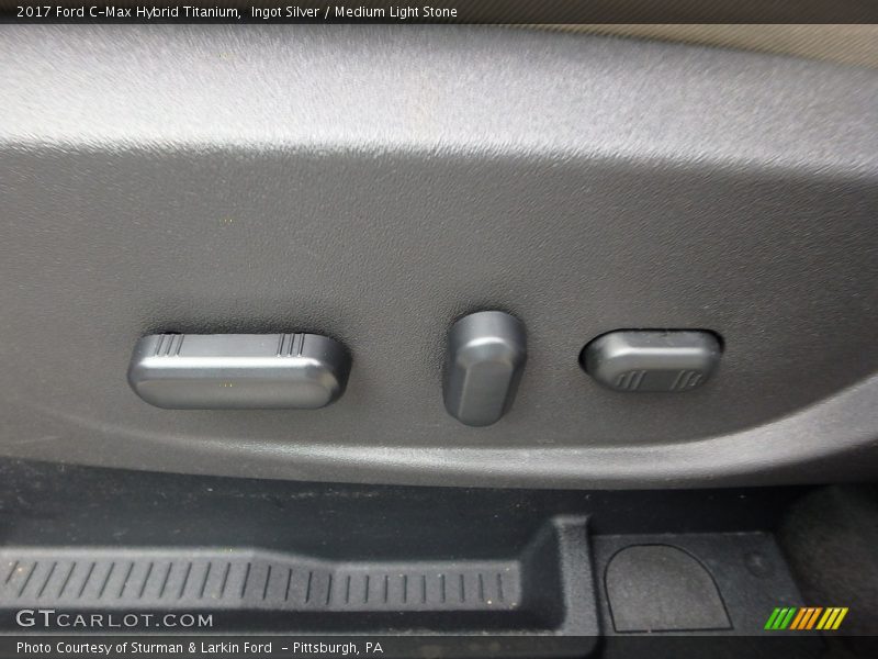 Ingot Silver / Medium Light Stone 2017 Ford C-Max Hybrid Titanium