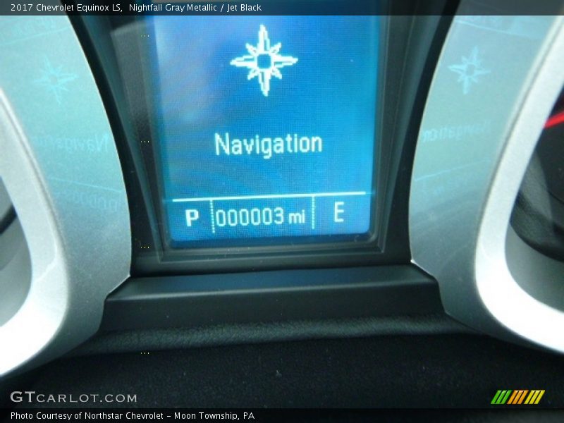 Nightfall Gray Metallic / Jet Black 2017 Chevrolet Equinox LS