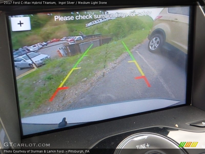Ingot Silver / Medium Light Stone 2017 Ford C-Max Hybrid Titanium