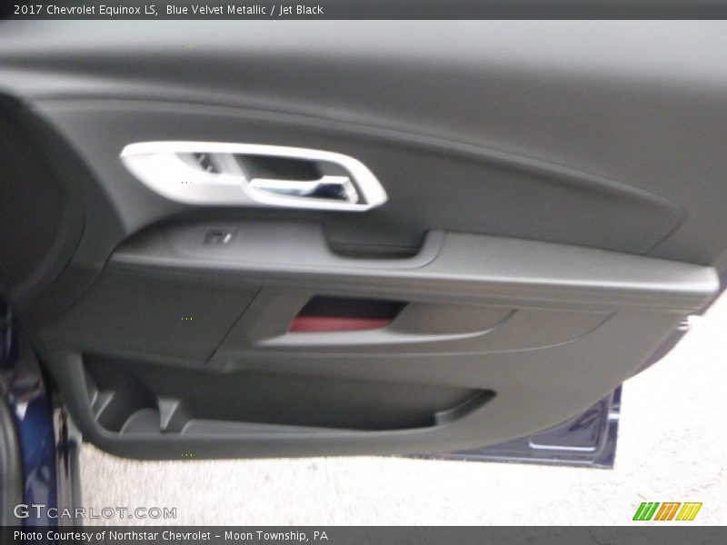 Blue Velvet Metallic / Jet Black 2017 Chevrolet Equinox LS