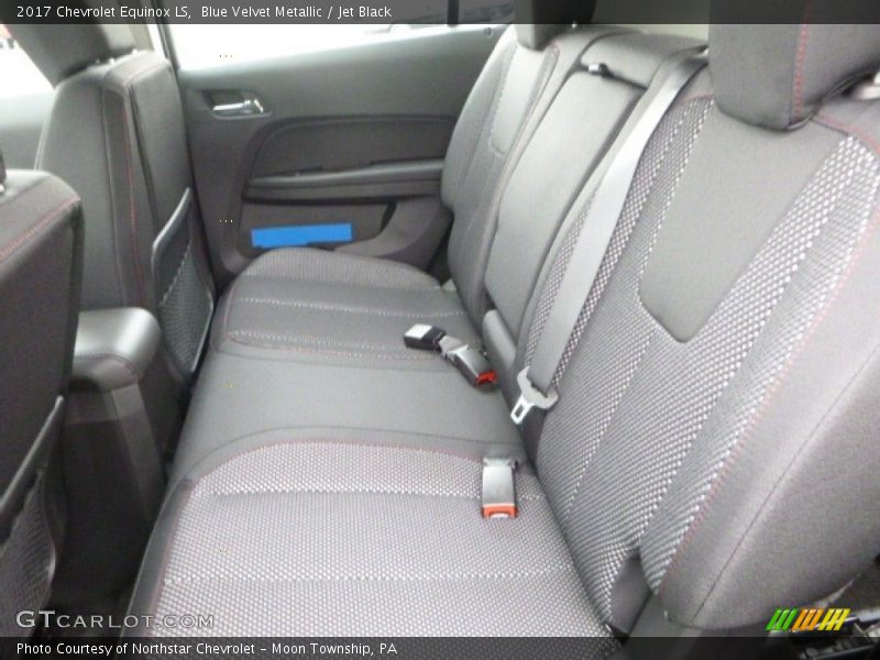Blue Velvet Metallic / Jet Black 2017 Chevrolet Equinox LS