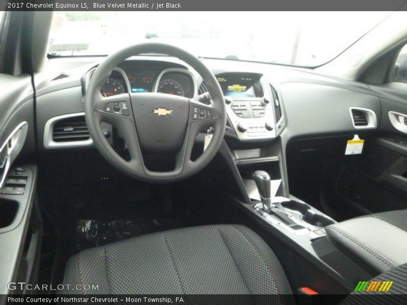 Blue Velvet Metallic / Jet Black 2017 Chevrolet Equinox LS