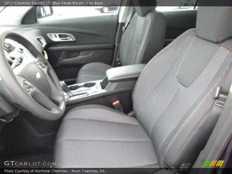 Blue Velvet Metallic / Jet Black 2017 Chevrolet Equinox LS